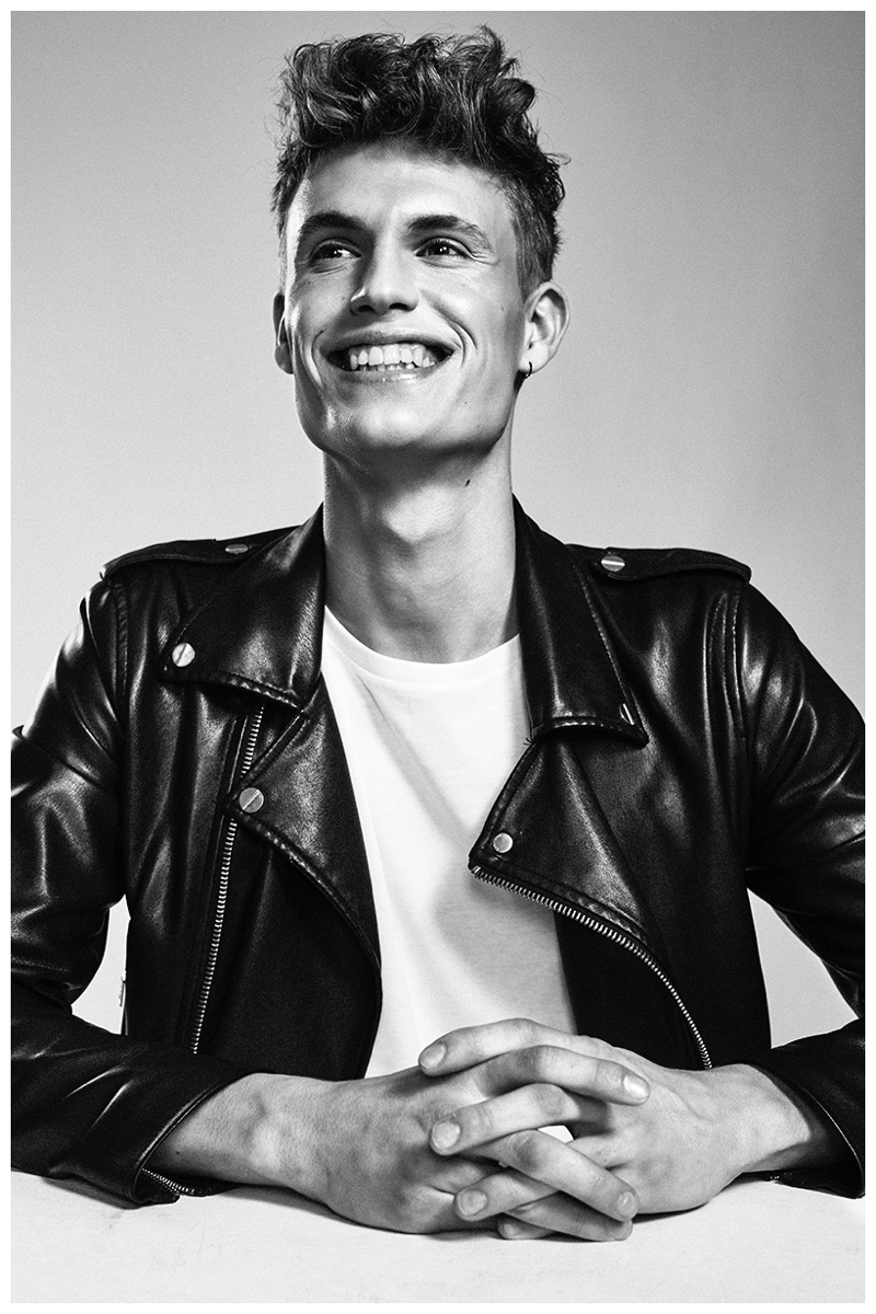 Mads Daugaard delivers a huge smiles.