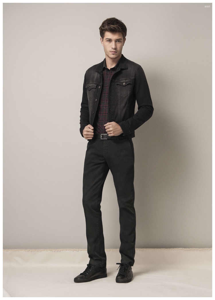 Francisco Lachowski & Arran Sly Don Denim for Mavi Fall/Winter 2015 ...