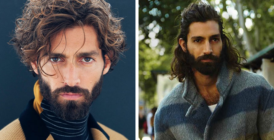 Model Wavy Hair: Maximiliano Patane