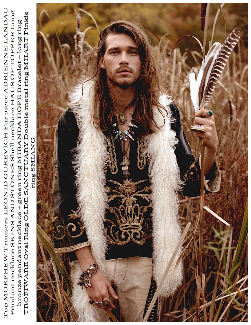 Zebedee Row Goes Bohemian for SPOOK Fashion Editorial