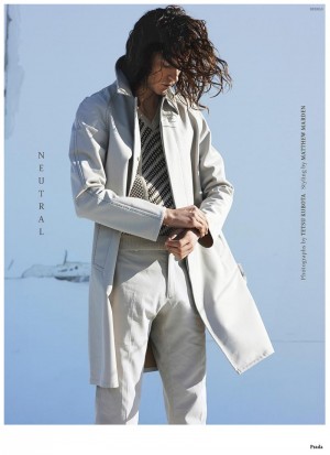 Miles McMillan Dons Neutral Fashions for May 2015 Details – The Fashionisto