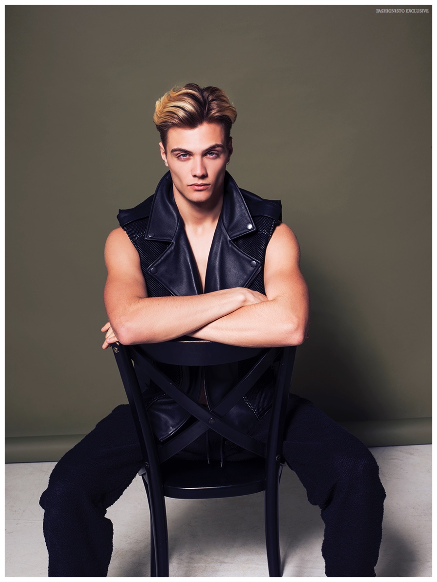 Exclusive: Nathan Brewer Models Slick ADA + NIK Fashions