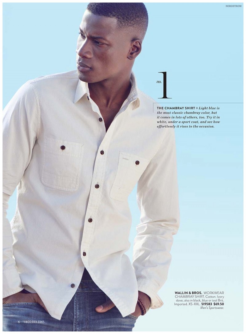 Men's Wardrobe Essential for Spring: The Chambray Shirt