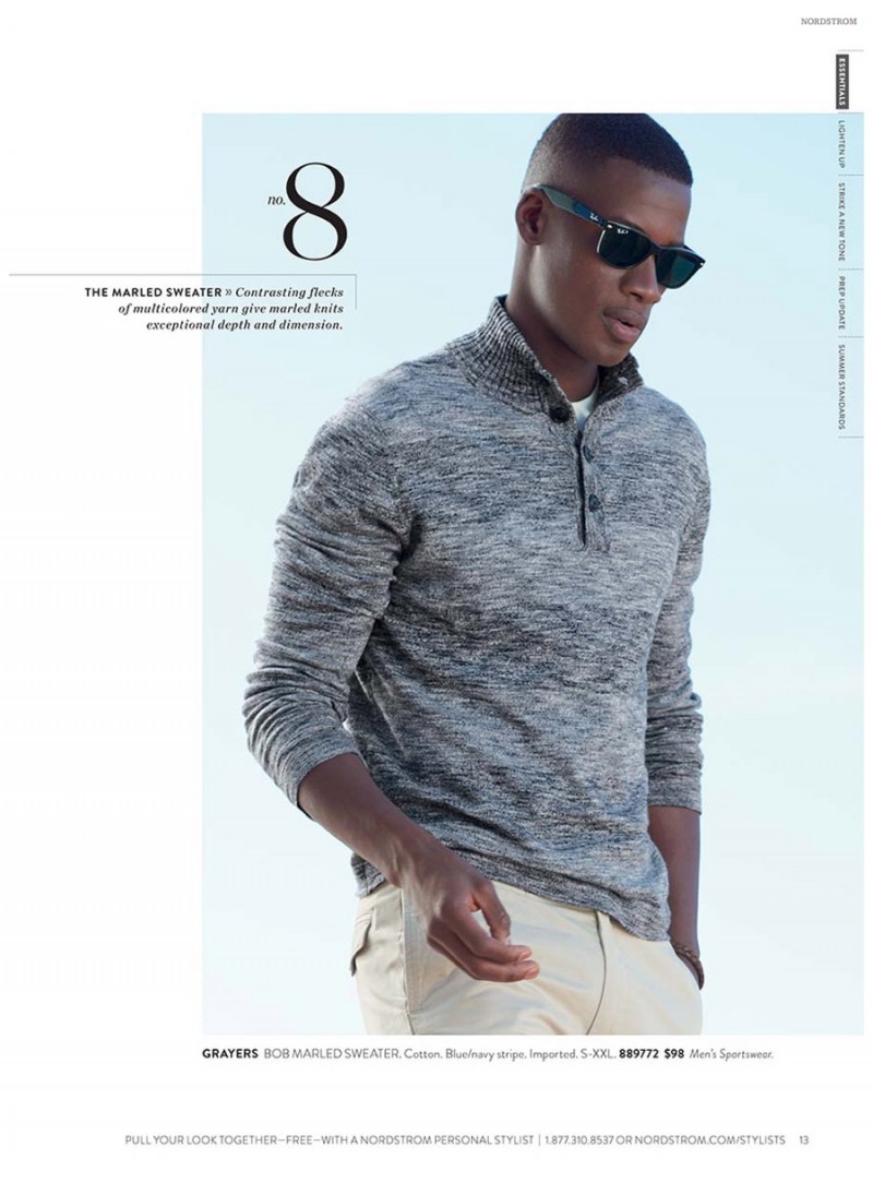 Men's Wardrobe Essential for Spring: The Marled Sweater