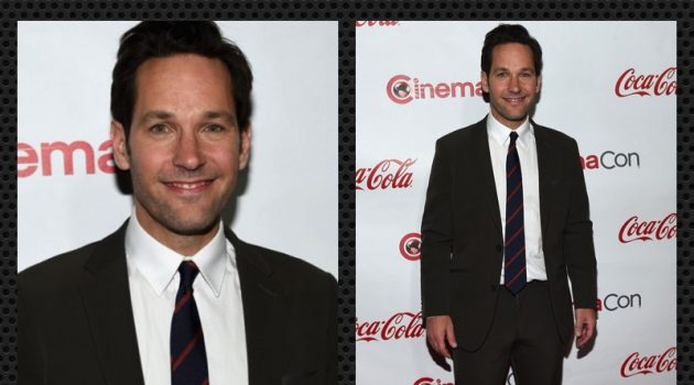 Paul Rudd is 'Very Perry' at CinemaCon in Perry Ellis Paul Rudd wears Perry Ellis for the CinemaCon Big Screen Achievement Awards in Las Vegas.