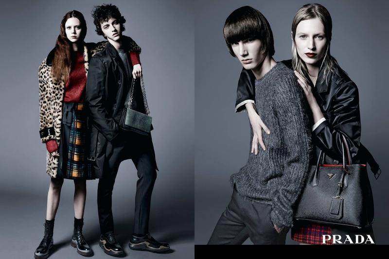 Models Johannes Spaas, Julia Nobis, Natalie Westling and Niels Trispel