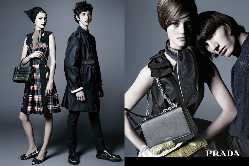 Models Johannes Spaas, Maartje Verhoef, Niels Trispel and Willow Hand