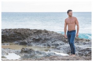 Scott Eastwood Shirtless Davidoff Cool Water Behind the Scenes Pictures 2015 002