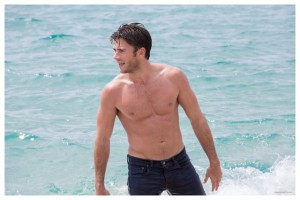 Scott Eastwood Davidoff Cool Water Campaign: Behind the Scenes