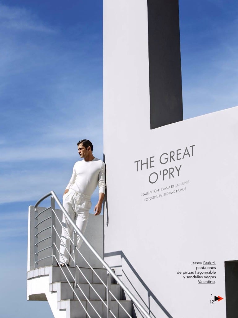 Sean OPry GQ Spain May 2015 Editorial Shoot