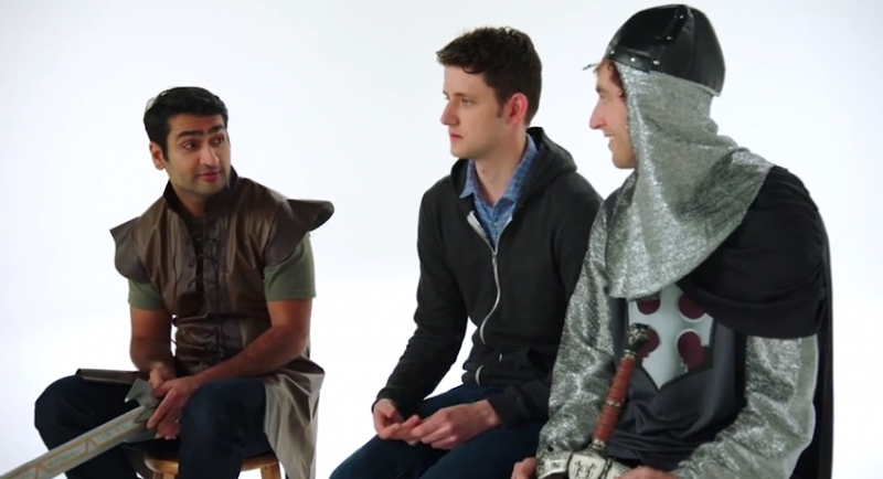 Silicon Valley stars Kumail Nanjiani, Zach Woods and Thomas Middleditch