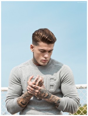 Stephen James Hits the Track for April 2015 Men's Health Spain – The ...