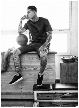 Stephen James Mens Health Spain April 2015 Photo Shoot 009