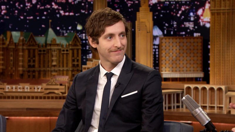 Thomas Middleditch Moustache Jimmy Fallon 2015 Picture