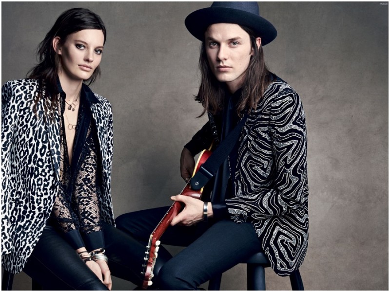 James Bay and Amanda Murphy