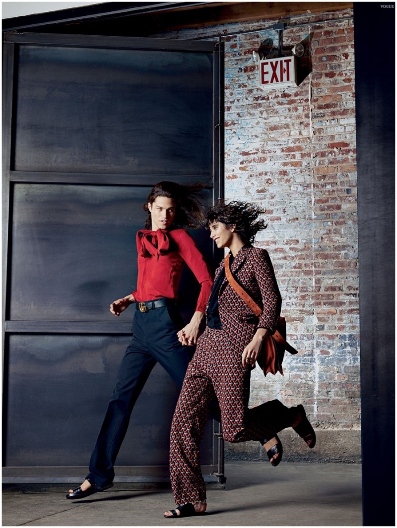 Miles McMillan and Mica Arganaraz