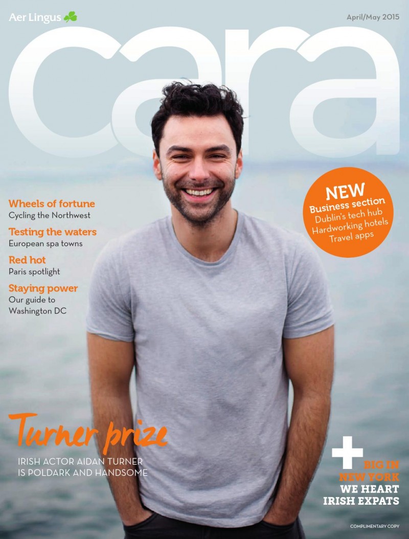 Aidan Turner covers Casa magazine