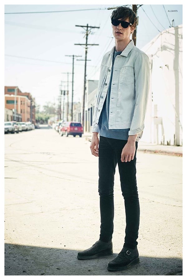 AllSaints May 2015 Mens Look Book Matthew Hitt