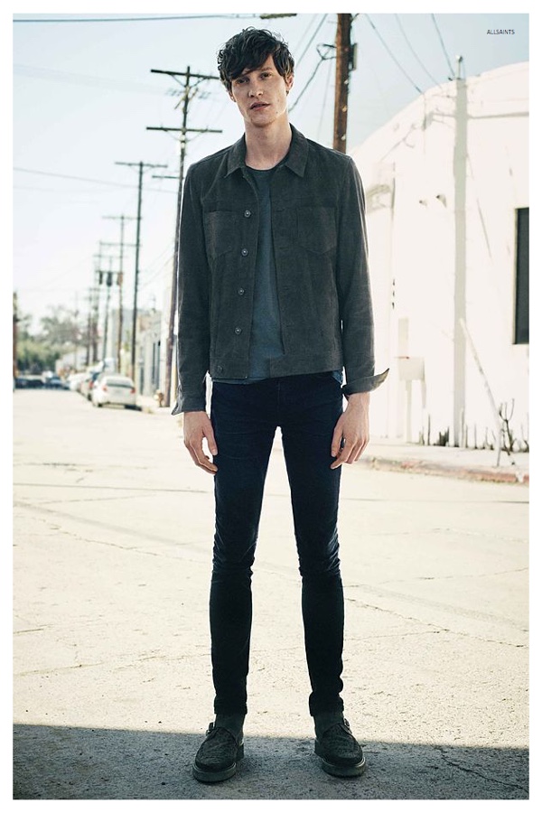 AllSaints May 2015 Mens Look Book Matthew Hitt