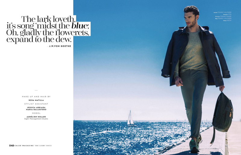 Aurelien Muller Caleo Cover Photo Shoot 2015