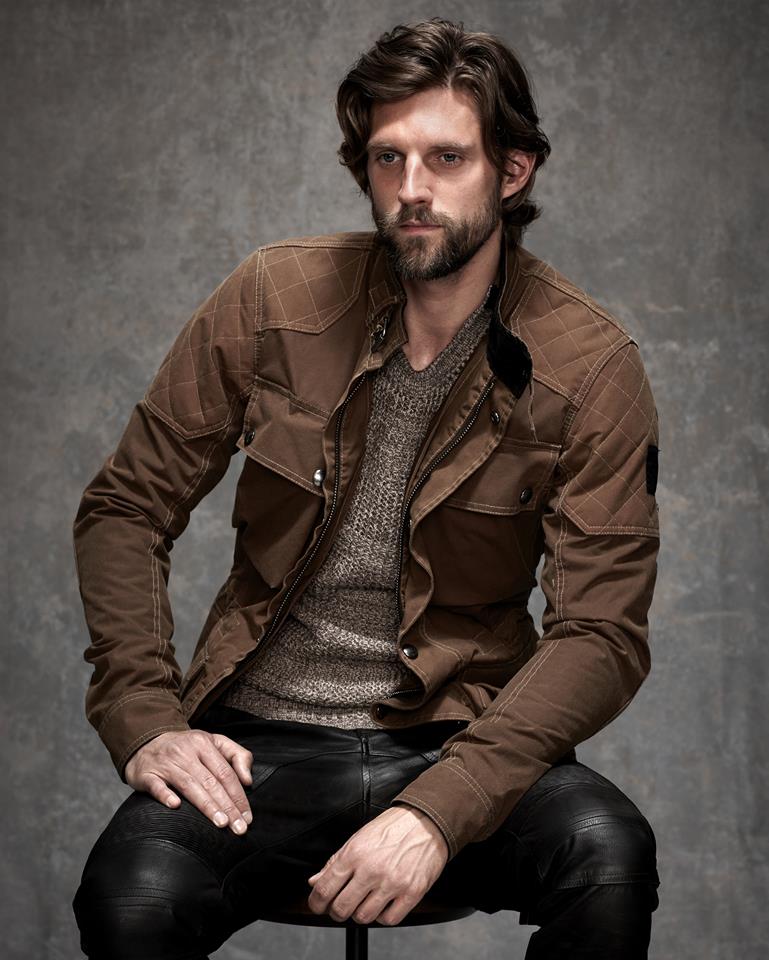 RJ Rogenski Models Belstaff Leather Fashions | The Fashionisto