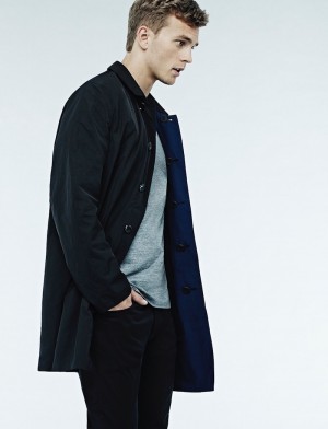 Benjamin Eidem Wears Wardrobe Staples from Calvin Klein