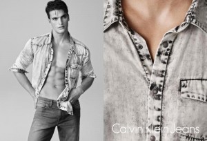 Matthew Terry Gets Denim Clad for Calvin Klein Jeans Ad