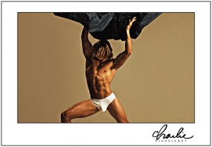 Alex Geerman is a ‘Jungle Boy’ for Charlie by Matthew Zink Underwear Campaign