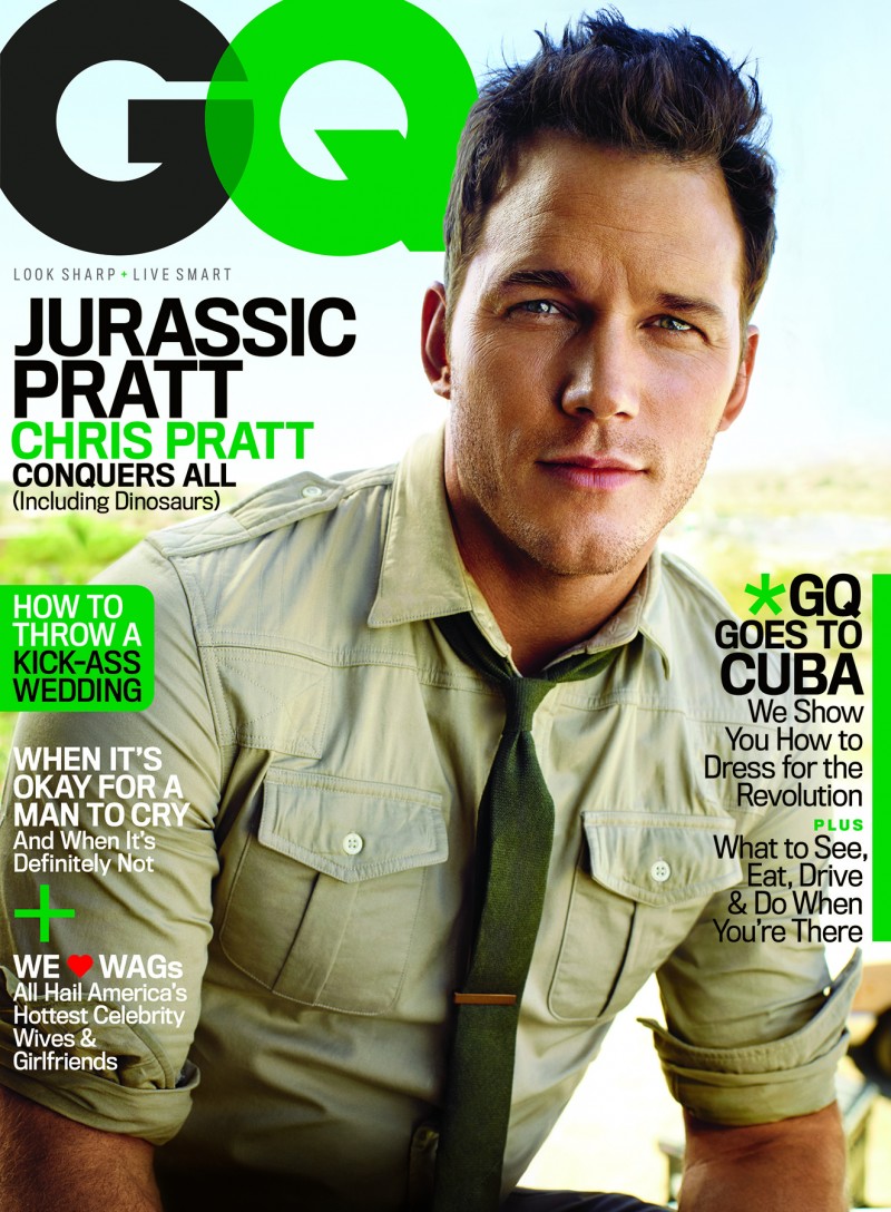 Chris Pratt covers the June 2015 issue of GQ.