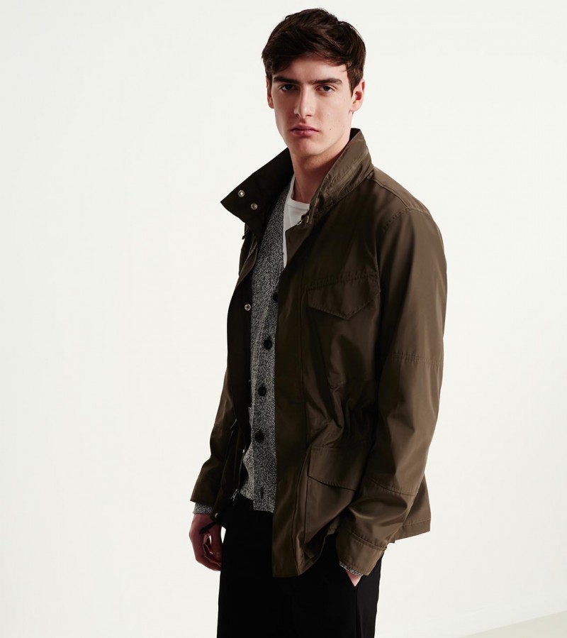 Whether you're going for safari chic or rugged military, Club Monaco's M-65 Jacket makes for a perfect fit.