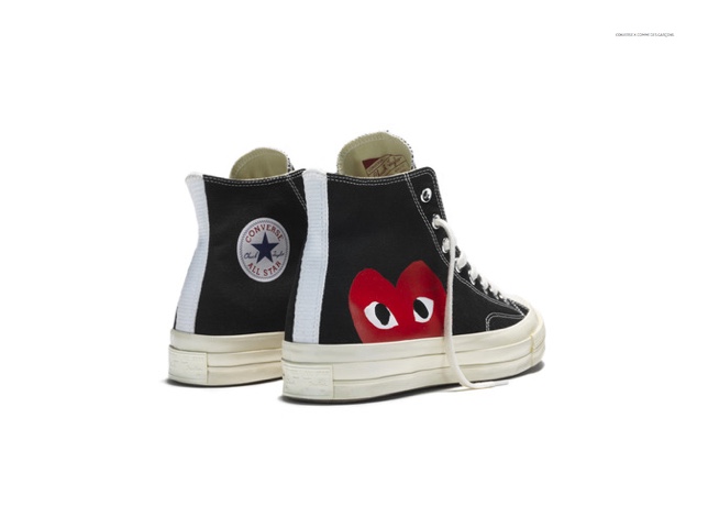 Converse x Comme des Garçons Play Chuck Taylor All Star ‘70  Hi-Tops