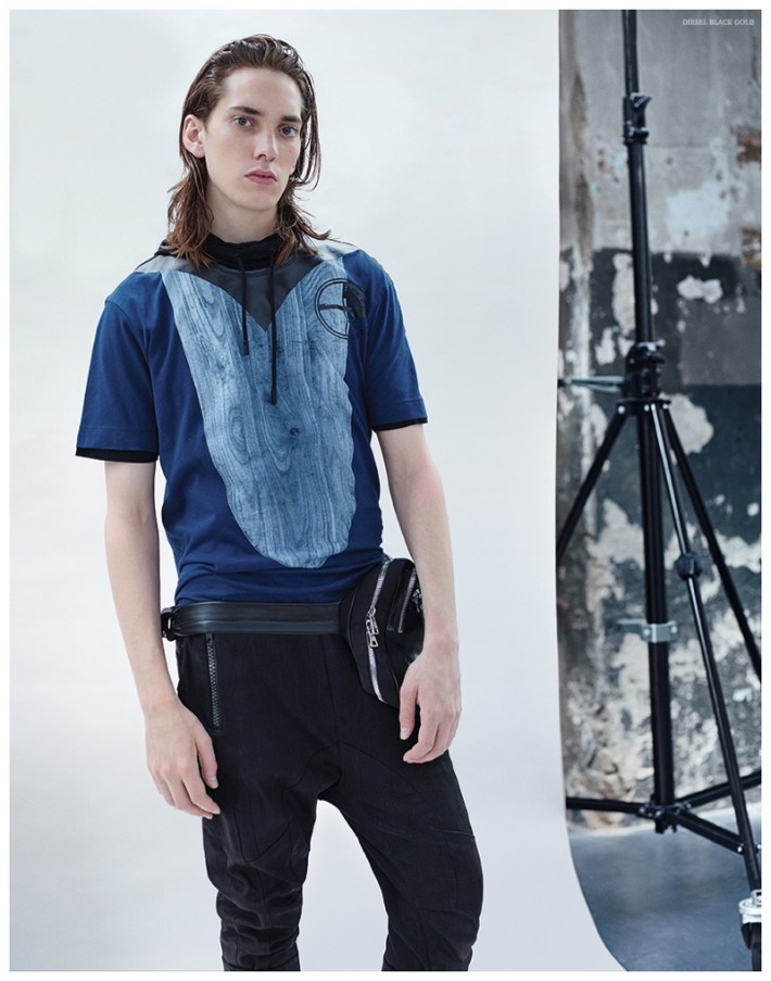 Diesel Black Gold Does Sports Luxe for Resort 2016 Menswear Collection ...