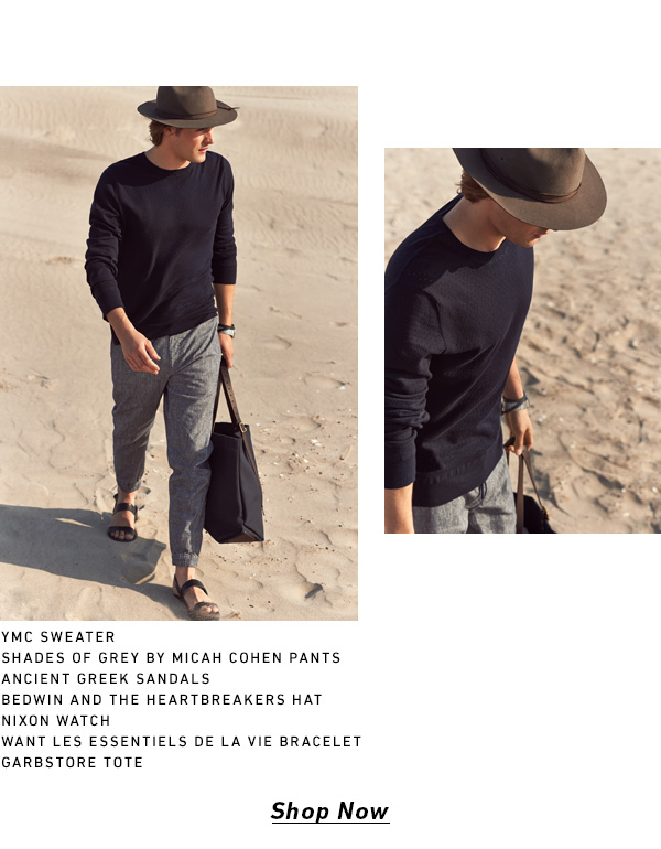 Jacques Naude Models Summer Styles for East Dane