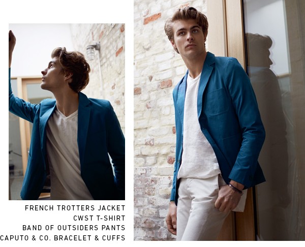 Unlined jackets contribute to polished summer looks.