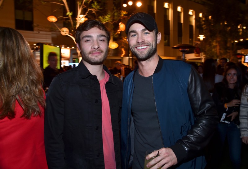 Ed Westwick Chace Crawford 2015 Picture