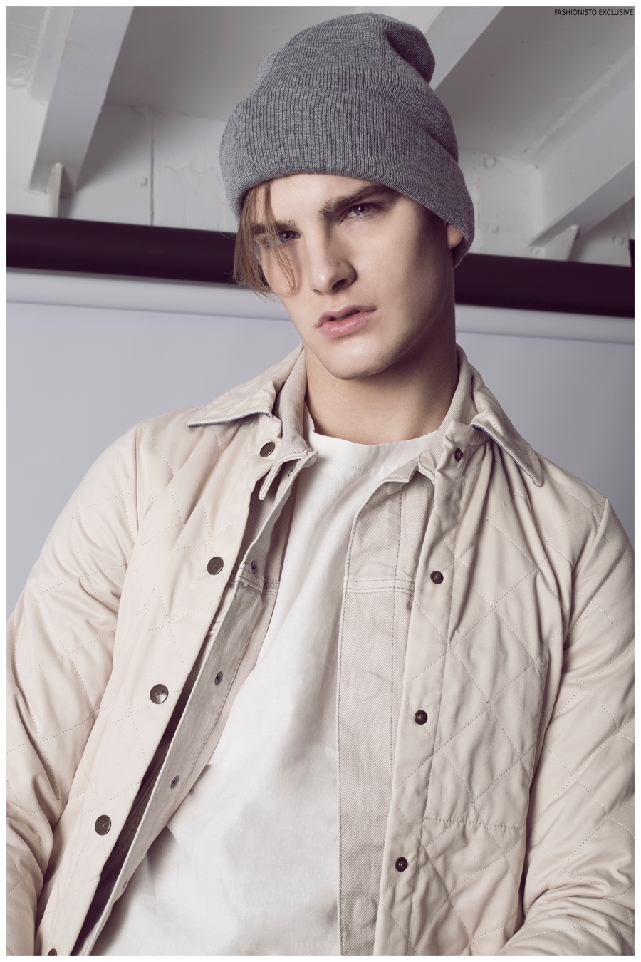 Exclusive: Rex van Poppel Models Smart Trendy Styles for Adrian Zalez Shoot