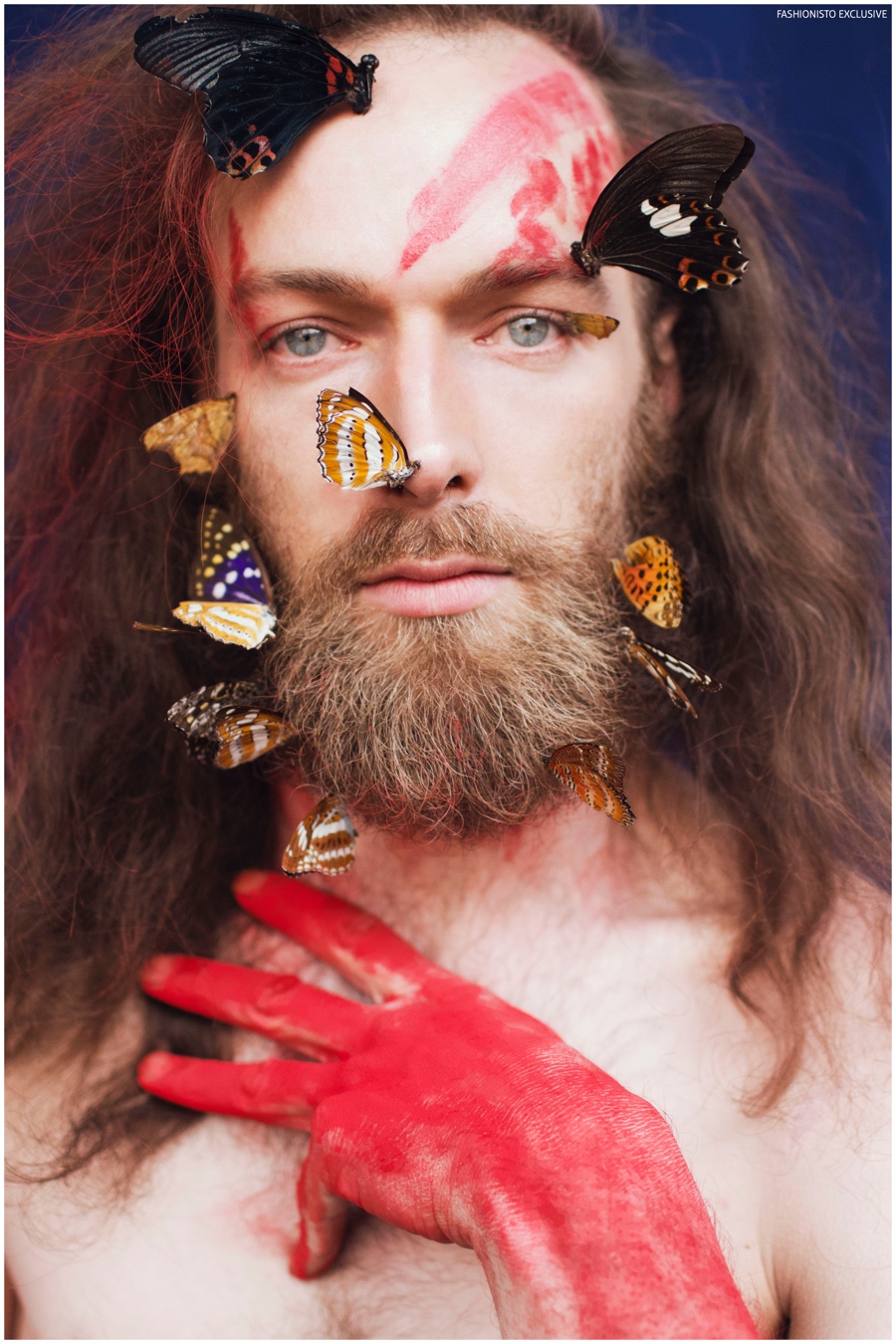 Exclusive: Will Lewis Goes Red, White & Blue