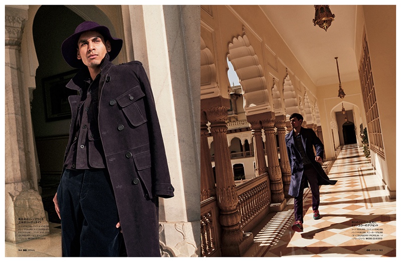 GQ Japan Spring Summer 2015 Collections Fashion Editorial India Burberry Prorsum