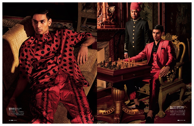 Sarvesh wears Dolce & Gabbana