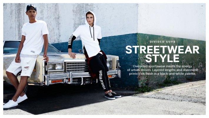 H&M Divided Inspired by Streetwear Trend – The Fashionisto