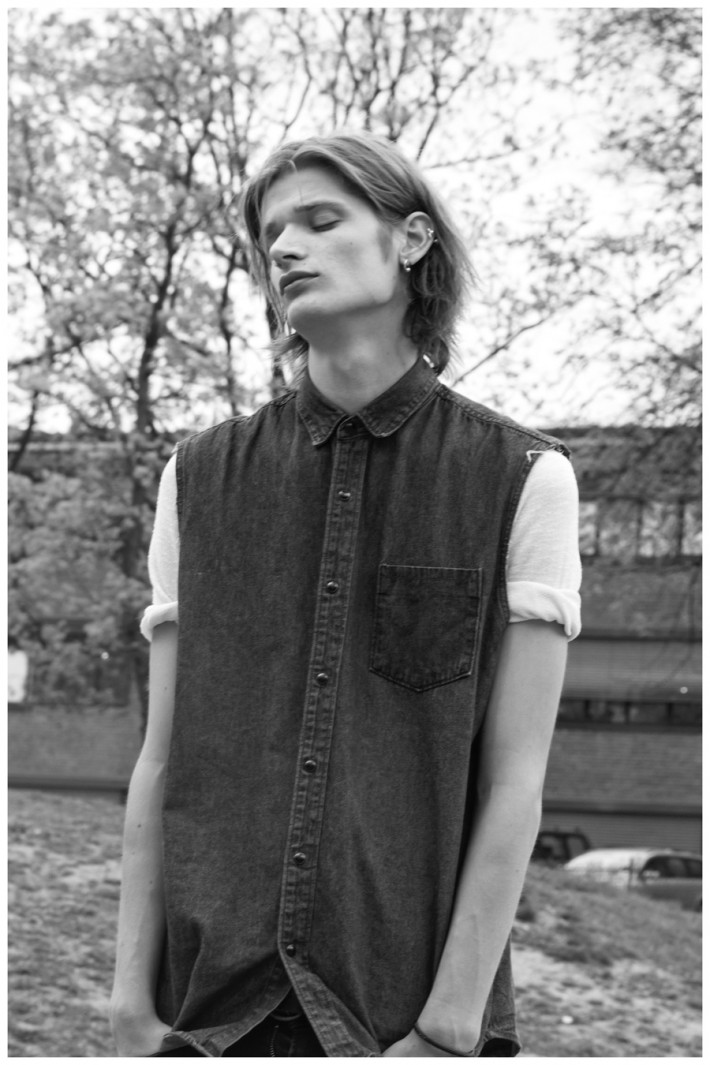 Haavard Kleppe Poses for Erik André Nes Shoot – The Fashionisto