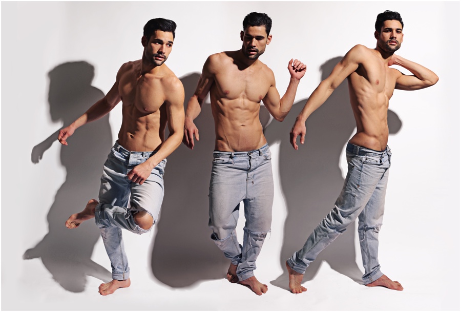 Henry Luis Hits the Studio for Karim Konrad Shoot