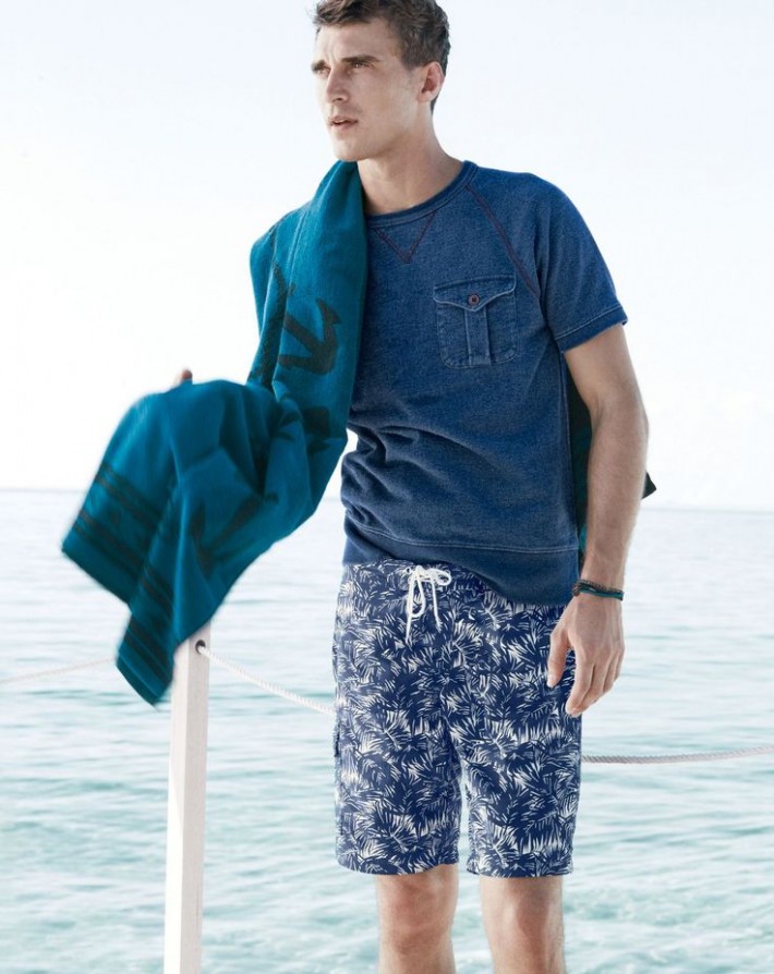 Clément Chabernaud Models Smart Summer Styles for J.Crew – The Fashionisto