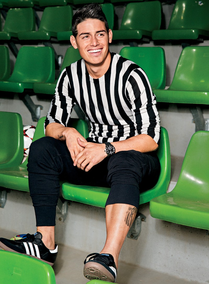 James Rodriguez Stars in GQ May 2015 Photo Shoot