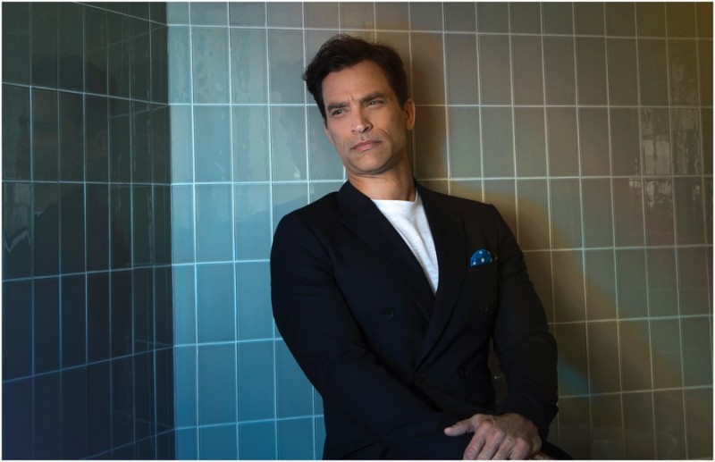 Johnathon Schaech photographed by Kaleb Khu for Ferrvor