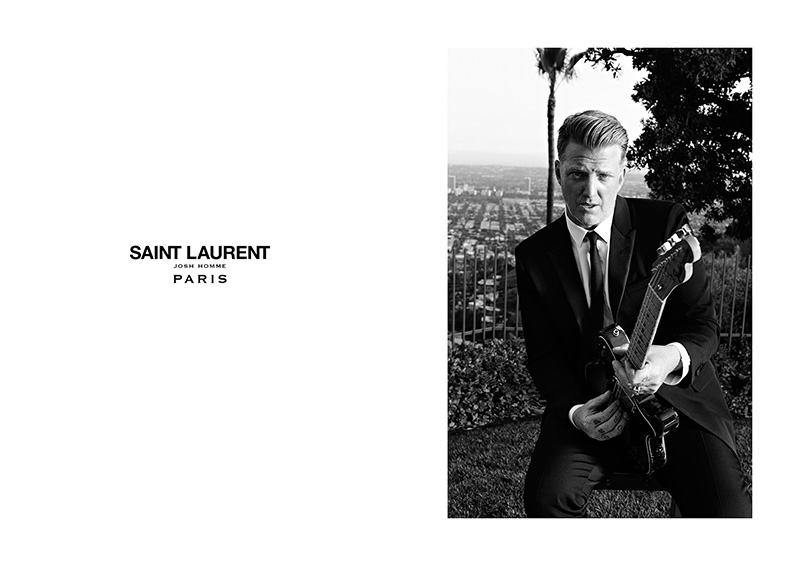 Queens of the Stone Age's Josh Homme Poses for Saint Laurent Music Project