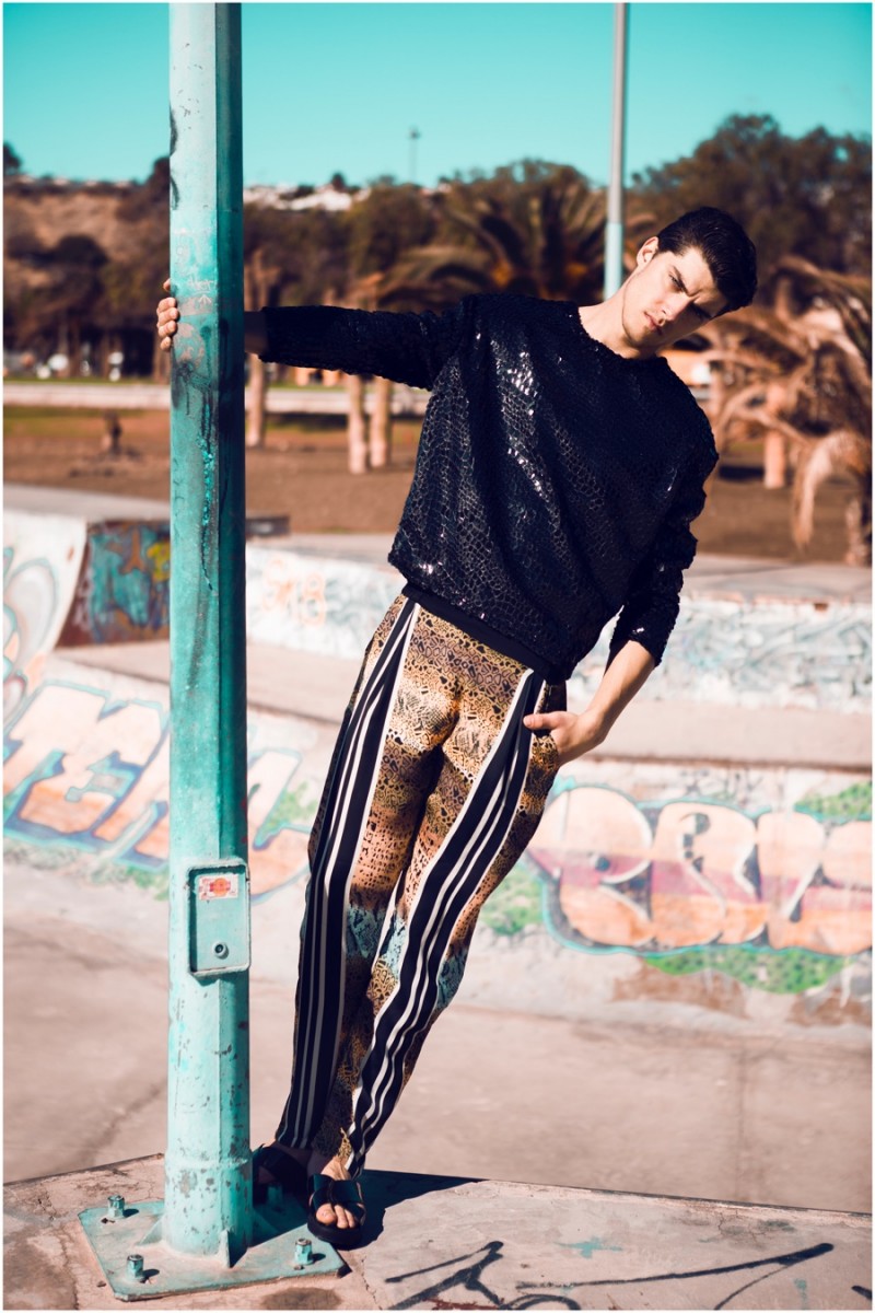 Juan Molla Models Trendy Zara Fashions for Jorge Moreno Shoot – The ...