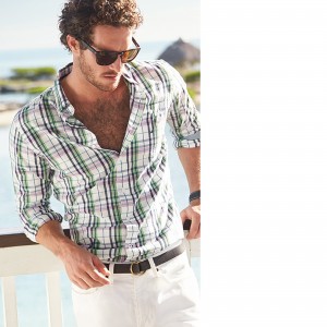 Ollie Edwards + Justice Joslin Hit the Beach for Nautica Summer 2015 ...