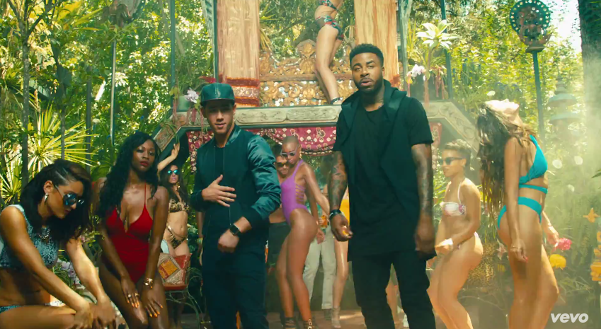 Nick Jonas Embraces Black & White Styles for Sage The Gemini 'Good Thing' Music Video