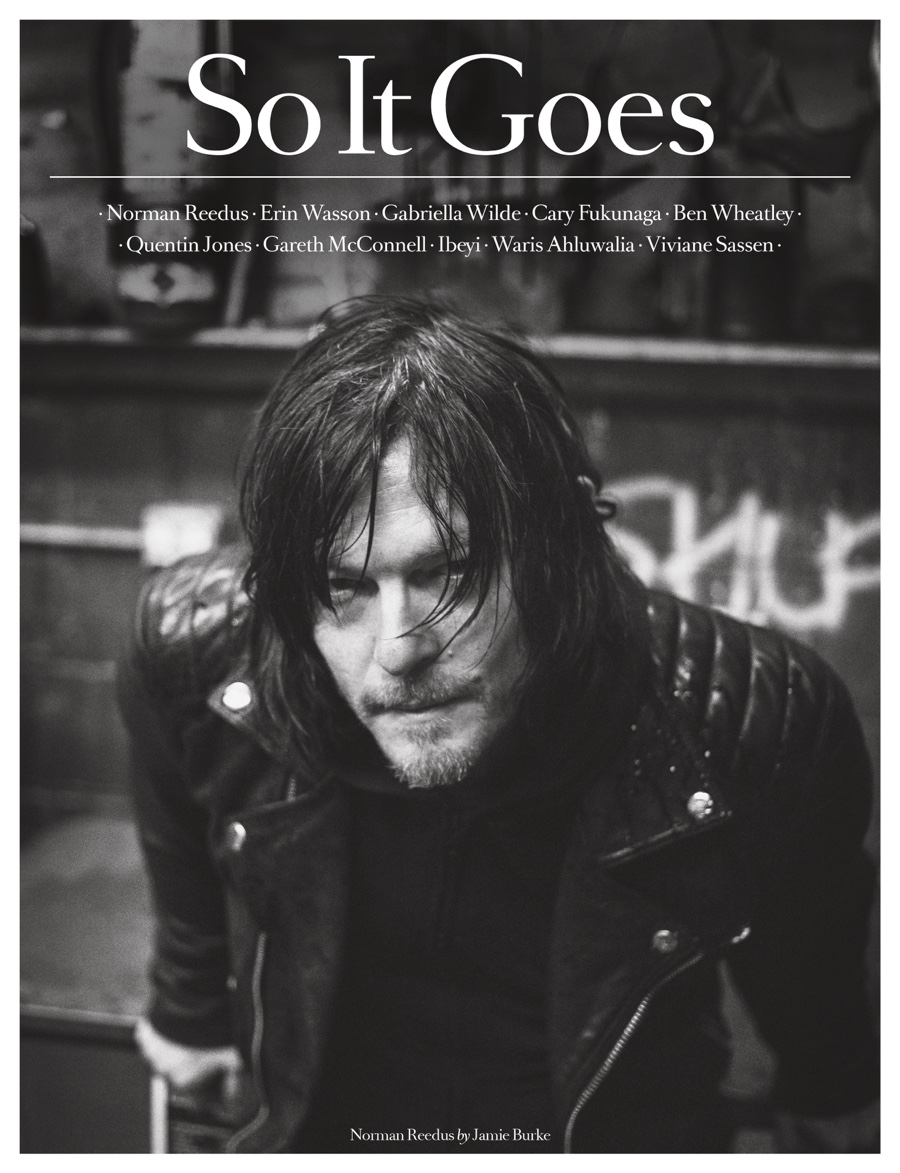 Norman Reedus So It Goes 2015 Cover Photo Shoot 001